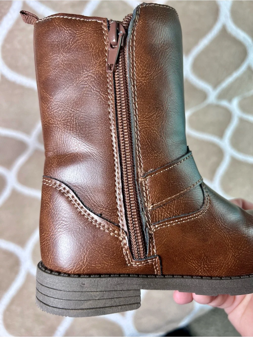 Carter’s Jen Toddler Girl Faux Leather Boots